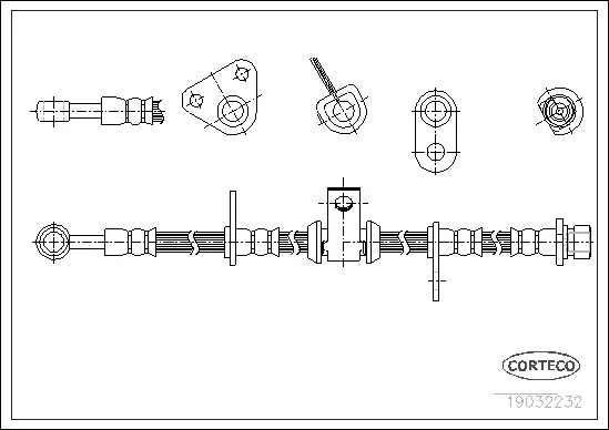 Brake Hose (19032232)