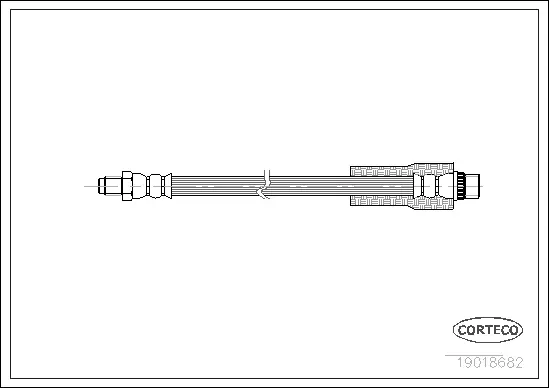 Brake Hose (19018682)
