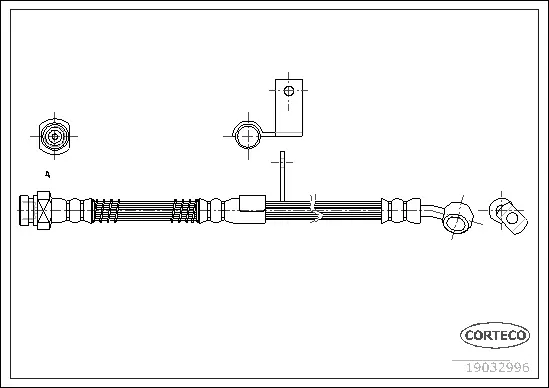 Brake Hose (19032996)
