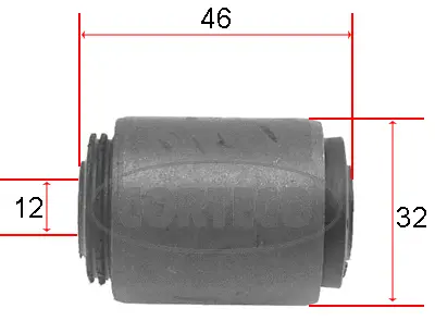 Mounting, control/trailing arm (21652438)