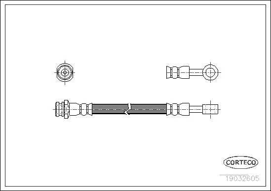 Brake Hose (19032605)