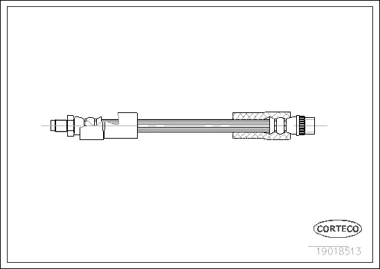 Brake Hose (19018513)
