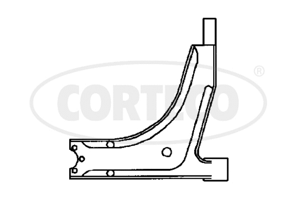 Control/Trailing Arm, wheel suspension (49397096)