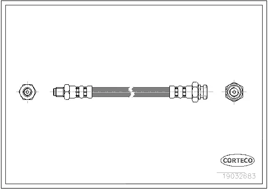 Brake Hose (19032683)
