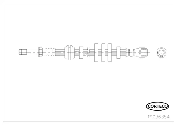 Brake Hose (19036354)