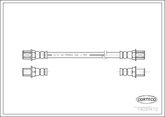 Brake Hose (19020472)