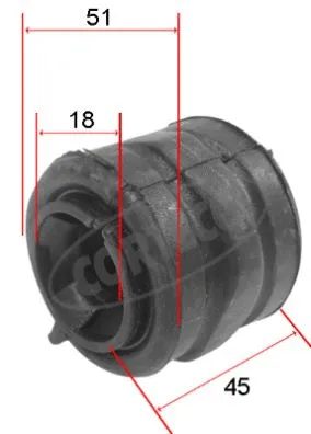 Mounting, stabiliser bar (80000096)