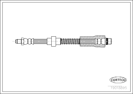Brake Hose (19018895)