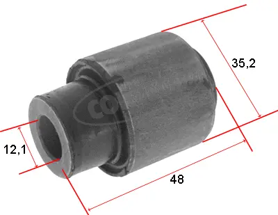 Mounting, control/trailing arm (80000110)