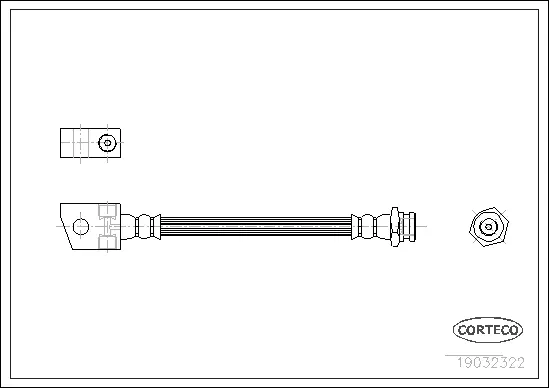 Brake Hose (19032322)