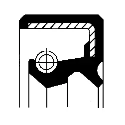 Shaft Seal, wheel hub (19033925B)