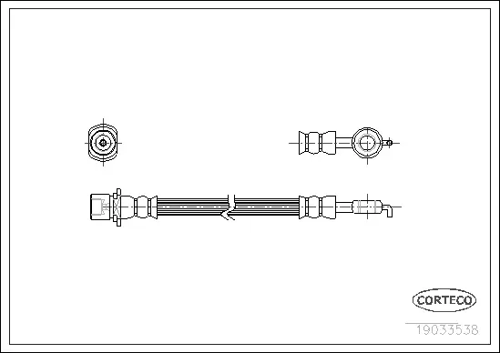 Brake Hose (19033538)