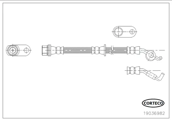 Brake Hose (19036982)