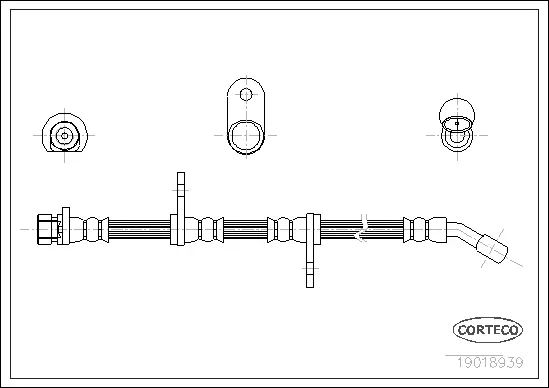 Brake Hose (19018939)