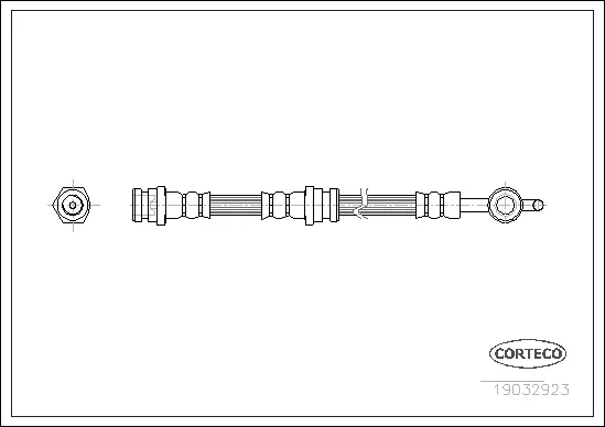Brake Hose (19032923)
