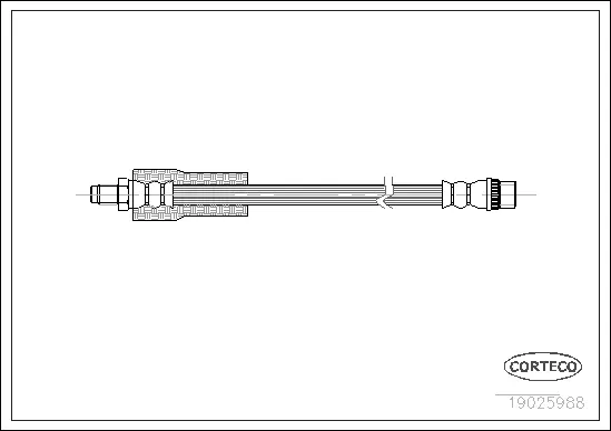 Brake Hose (19025988)