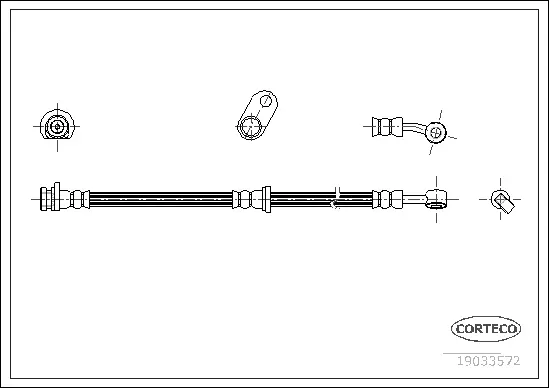 Brake Hose (19033572)