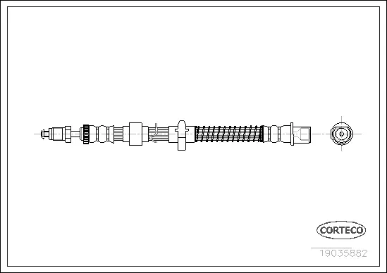 Brake Hose (19035882)