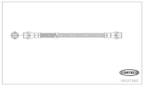 Brake Hose (19037260)