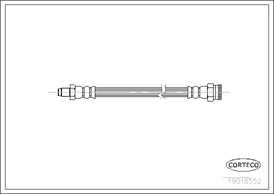 Brake Hose (19018552)