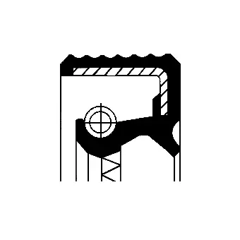 Shaft Seal, differential (20020137B)