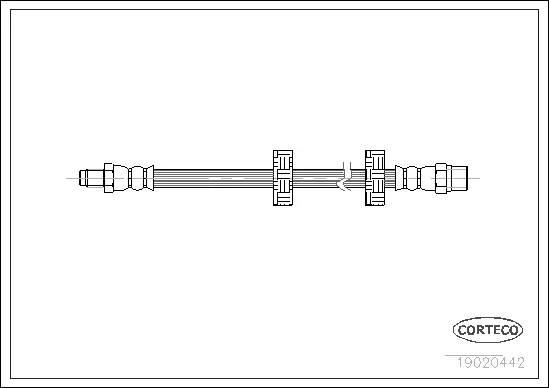 Brake Hose (19020442)