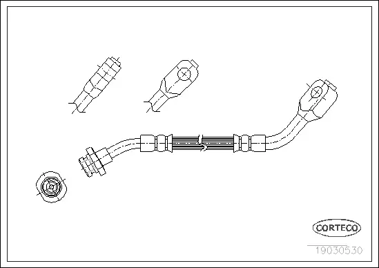 Brake Hose (19030530)