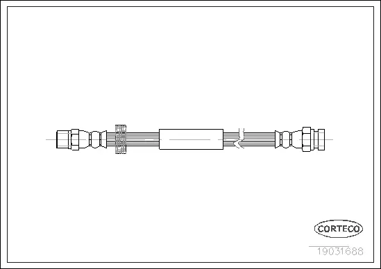 Brake Hose (19031688)
