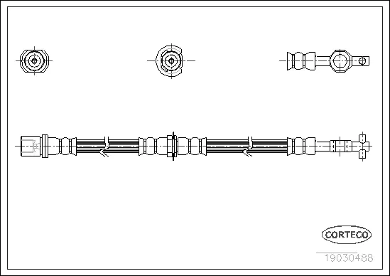 Brake Hose (19030488)