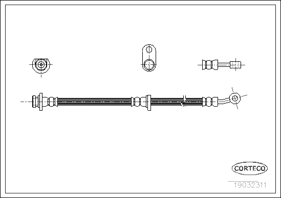 Brake Hose (19032311)