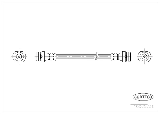 Brake Hose (19025731)