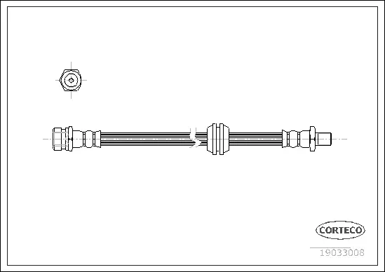 Brake Hose (19033008)