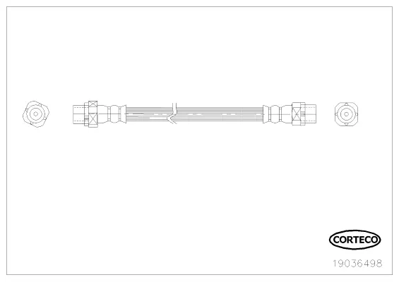 Brake Hose (19036498)