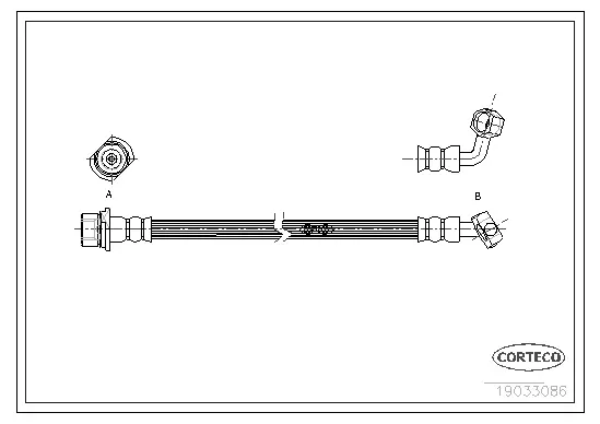 Brake Hose (19033086)