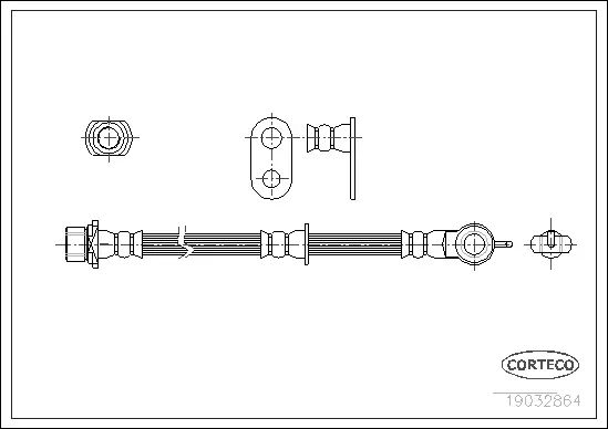 Brake Hose (19032864)
