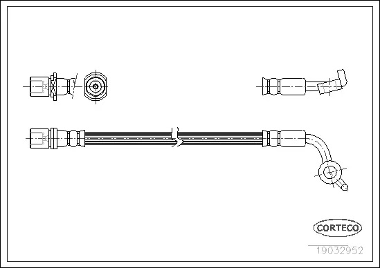 Brake Hose (19032952)