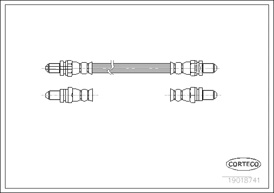 Brake Hose (19018741)