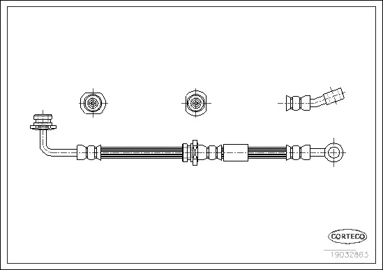 Brake Hose (19032863)