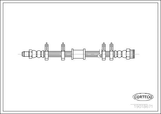 Brake Hose (19018671)