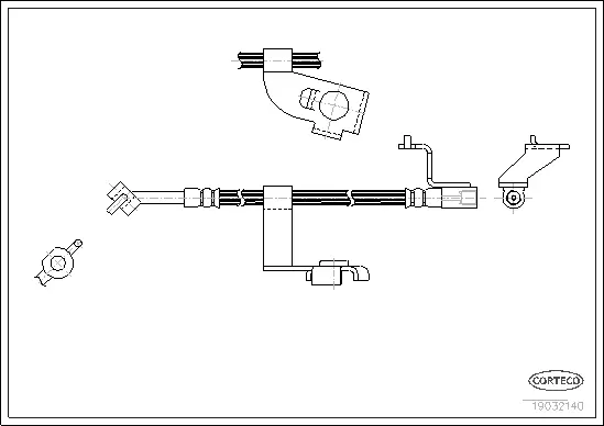 Brake Hose (19032140)