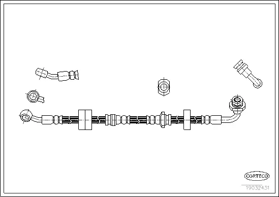 Brake Hose (19032431)
