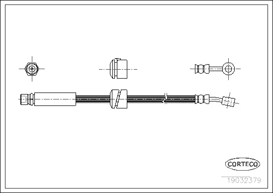 Brake Hose (19032379)