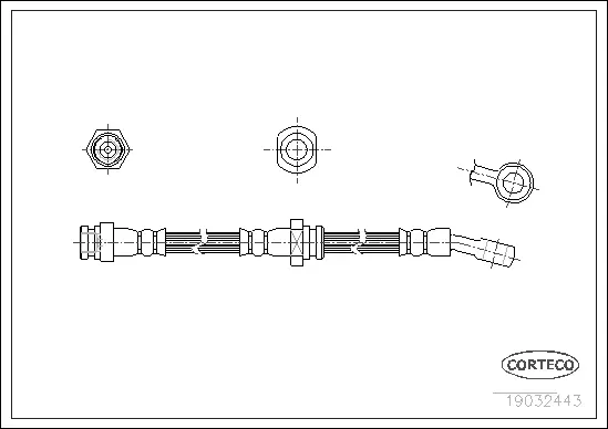 Brake Hose (19032443)