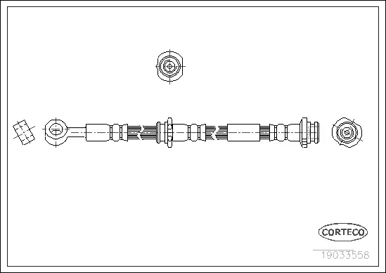 Brake Hose (19033558)
