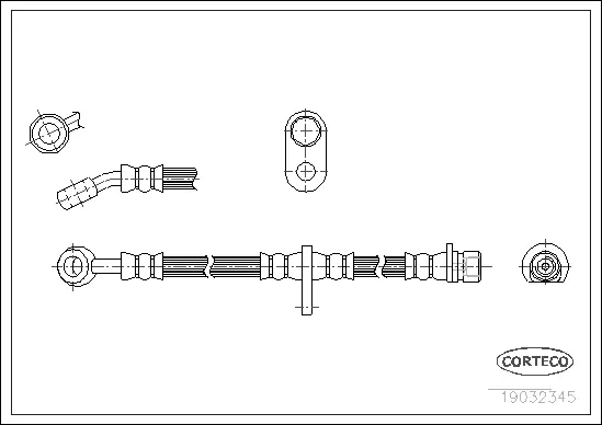 Brake Hose (19032345)
