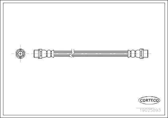 Brake Hose (19025893)