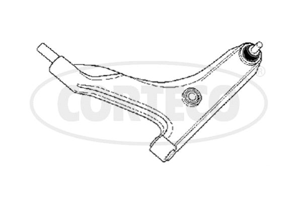 Control/Trailing Arm, wheel suspension (49397469)