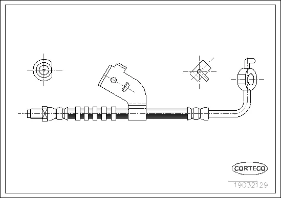 Brake Hose (19032129)