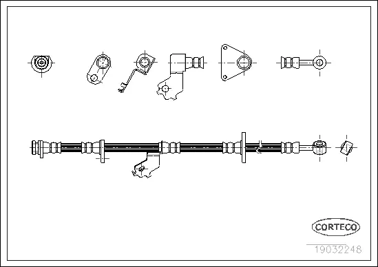 Brake Hose (19032248)