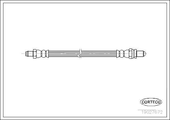 Brake Hose (19027672)